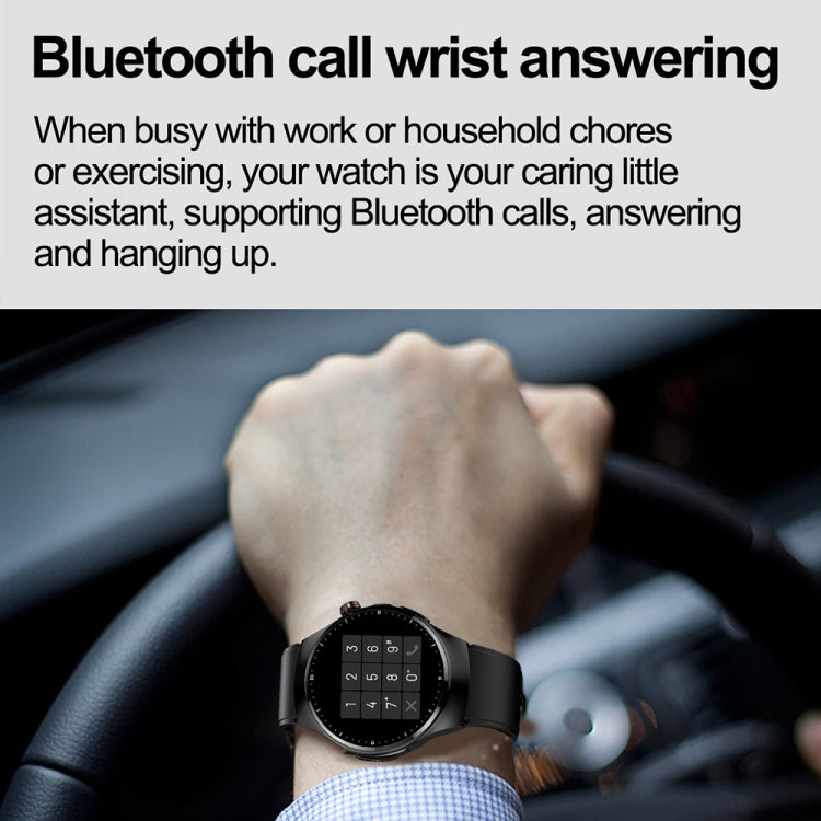 TK25 1.39-inch IP67 Waterproof Sports Health Monitoring Smart Bluetooth Calling Watch(Black Silicone) - Smart Watches by PMC Jewellery | Online Shopping South Africa | PMC Jewellery | Buy Now Pay Later Mobicred