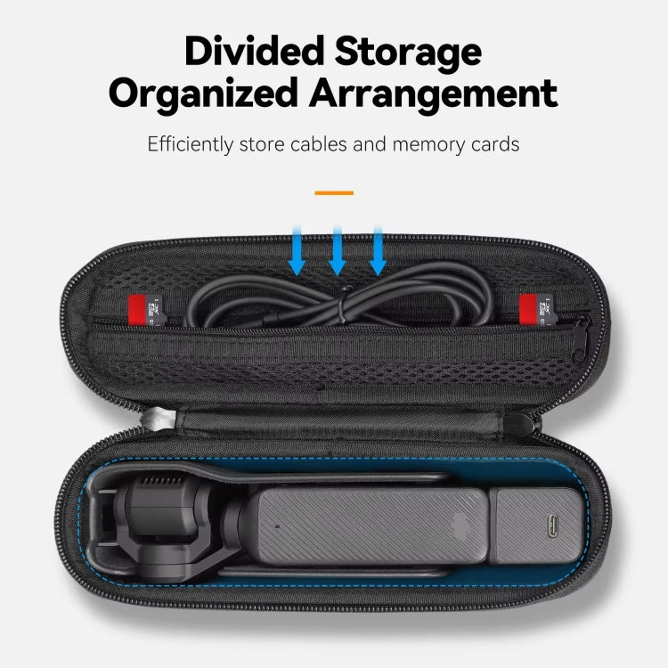 For DJI Osmo Pocket 3 Camera TELESIN Portable Carrying Bag Storage Case(Black) - free shipping - PMC TechLife - Order now!