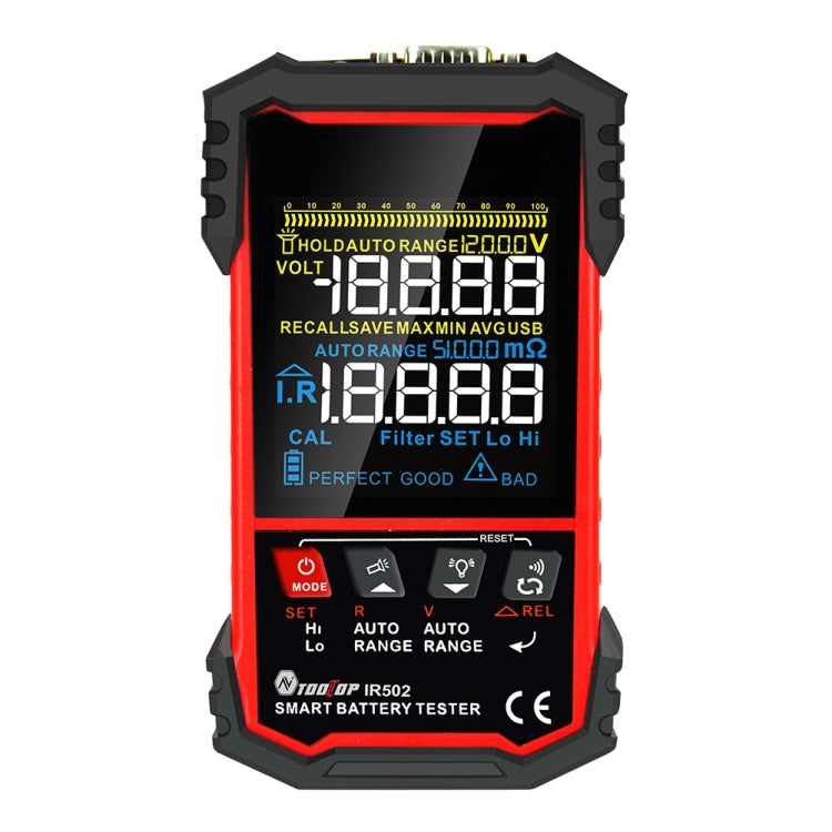 Battery Internal Resistance Tester Lead-Acid Alkaline Lithium Battery Tester, Model: IR502 - Battery & Resistance Tester by PMC Jewellery | Online Shopping South Africa | PMC Jewellery | Buy Now Pay Later Mobicred