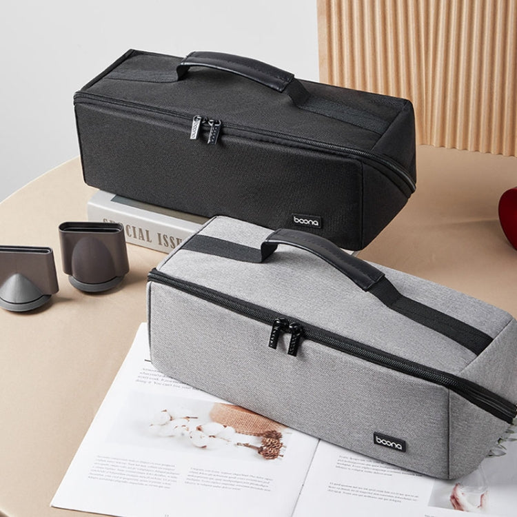 For Dyson Baona BN-DS010 Large Capacity Waterproof Hair Dryer Storage Bag(Gray) - For Dyson Accessories by Baona | Online Shopping South Africa | PMC TechLife | Buy Now Pay Later Mobicred