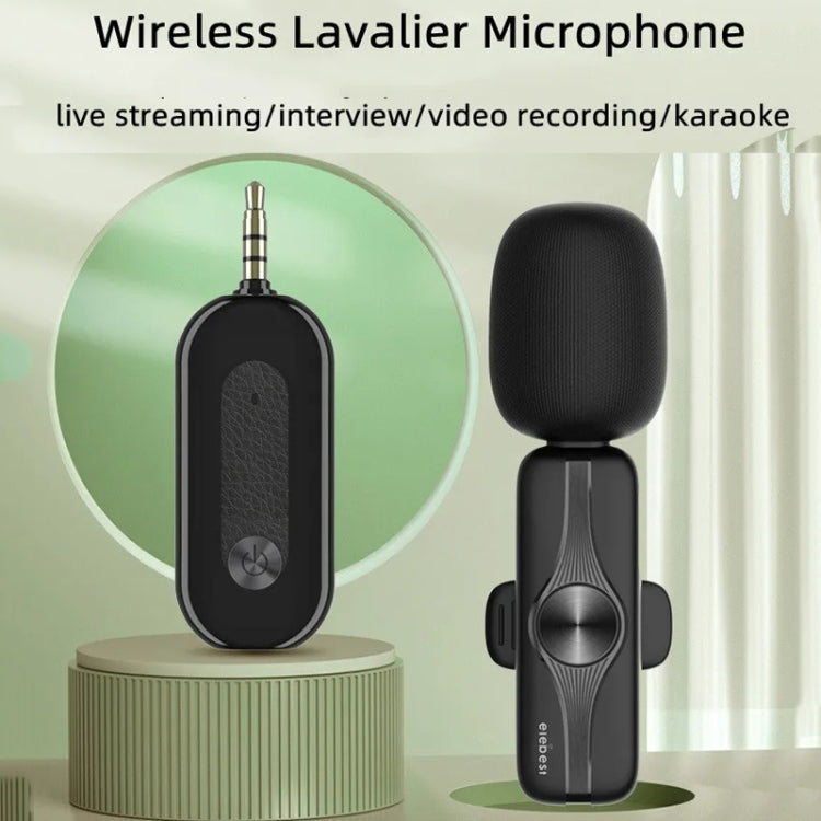 Elebest 3.5mm Wireless Lavalier Microphone Mini Clip-On Mic, Spec: One Drag One Set 3 - Microphone by Elebest | Online Shopping South Africa | PMC Jewellery | Buy Now Pay Later Mobicred