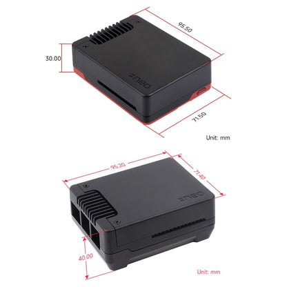 Waveshare 26587 For Raspberry Pi 5 Argon Neo Aluminum Alloy Case, Spec: Standard - Raspberry Pi Accessories by Waveshare | Online Shopping South Africa | PMC Jewellery | Buy Now Pay Later Mobicred