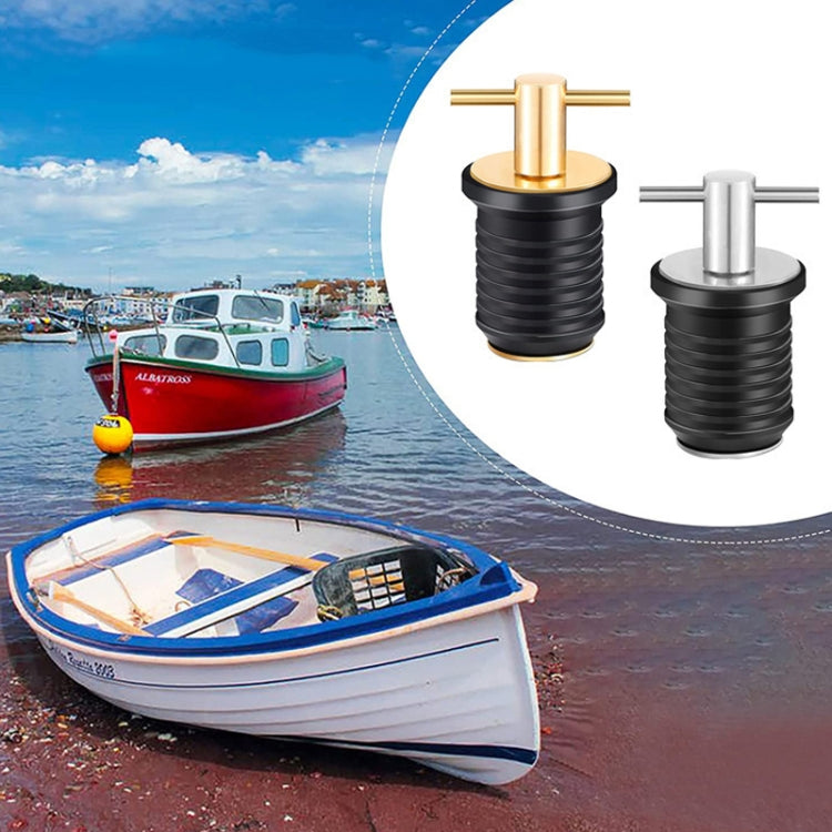 Marine Motorboat Deck Cross Drain Plug Screw, Size: Copper For 32mm - Marine Accessories & Parts by PMC Jewellery | Online Shopping South Africa | PMC Jewellery | Buy Now Pay Later Mobicred