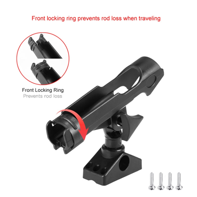 Boat Kayak 360 Degree Adjustable Fishing Rod Holder(235MM) - Marine Accessories & Parts by PMC Jewellery | Online Shopping South Africa | PMC Jewellery | Buy Now Pay Later Mobicred