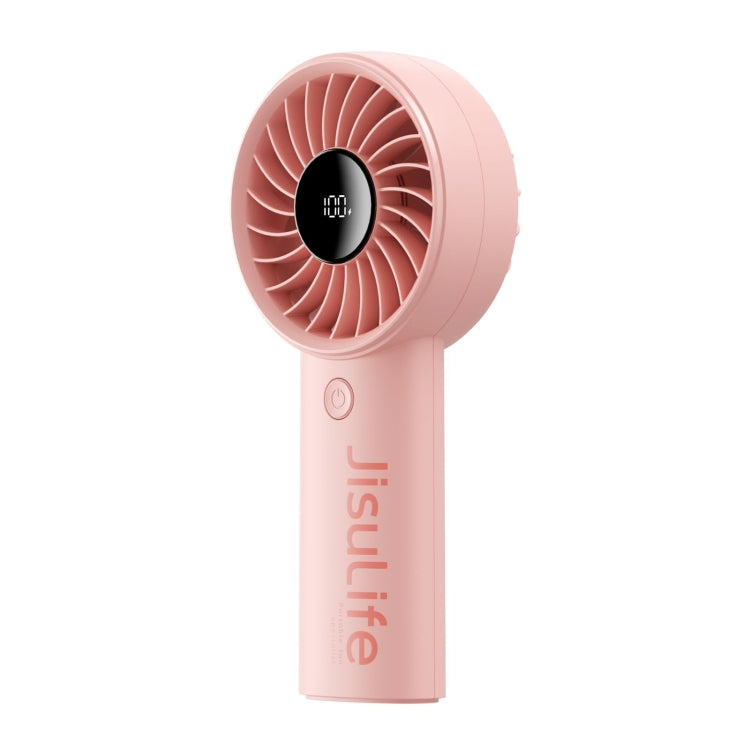 JisuLife Life4 Handheld Portable Small Rechargeable Fan, Battery Capacity: 3600mAh Pink - Electric Fans by JisuLife | Online Shopping South Africa | PMC Jewellery | Buy Now Pay Later Mobicred