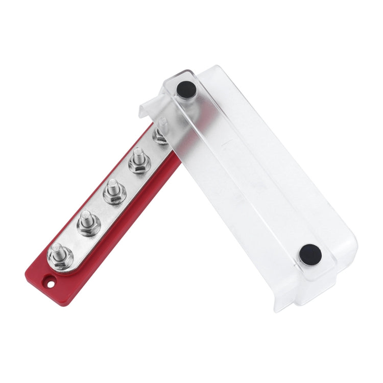 M8 Stud RV Yacht 6-way Nylon Flame Retardant Base DC Busbar - Fuse by PMC Jewellery | Online Shopping South Africa | PMC Jewellery | Buy Now Pay Later Mobicred