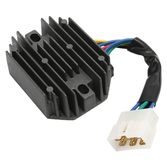 6 Pin Motorcycle Voltage Regulator Rectifier For RS5101 RS5155 15351-64600 15351-64601 M802471 - Voltage Stabilizer by PMC Jewellery | Online Shopping South Africa | PMC Jewellery | Buy Now Pay Later Mobicred