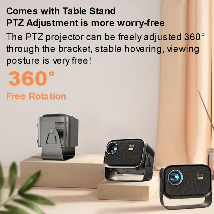 Android 4K HD Version Portable Mini Projector Smart Home Theater(US Plug) - Mini Projector by PMC Jewellery | Online Shopping South Africa | PMC Jewellery | Buy Now Pay Later Mobicred