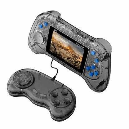 Q8 Handheld Game Console 3.0 Inch Screen Support TV Connection Built In 800 Games Doubles Transparent Gray - Pocket Console by PMC Jewellery | Online Shopping South Africa | PMC Jewellery | Buy Now Pay Later Mobicred