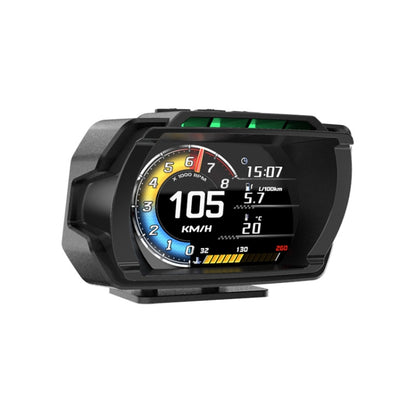 HUD Head-up Display OBD LCD Mileage Speedometer(Spanish Version) - Head Up Display System by PMC Jewellery | Online Shopping South Africa | PMC Jewellery | Buy Now Pay Later Mobicred