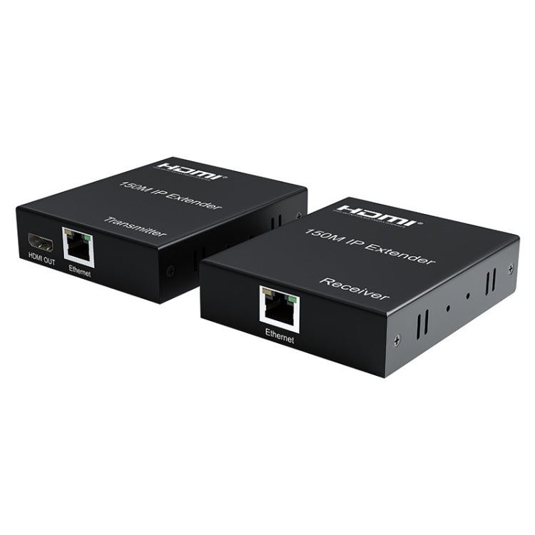 150m HDMI Network Cable Extender IP One To Many Computer Monitors, Transmitter+Receiver, US Plug - Amplifier by PMC Jewellery | Online Shopping South Africa | PMC Jewellery | Buy Now Pay Later Mobicred