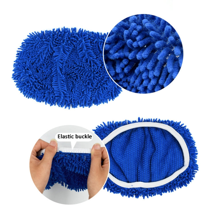 For Swiffer Sweeper and Other 10-inch Flat Mop Replacement Pads 2pcs Terry Cloth - Handheld Cleaner & Mops by PMc TechLife | Online Shopping South Africa | PMc TechLife | Buy Now Pay Later Mobicred