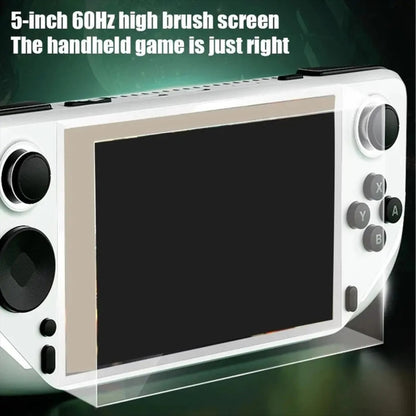 E6 Handheld Game Console 5 Inch IPS Screen Retro Gamebox  With 2 Handles 64GB(Black) - Pocket Console by PMC Jewellery | Online Shopping South Africa | PMC Jewellery | Buy Now Pay Later Mobicred