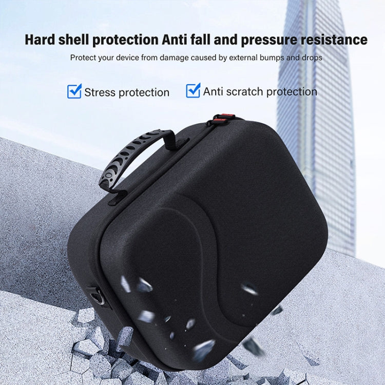 STARTRC GAMES VR Glasses Accessories Handheld Crossbody Hard Shell Storage Bag(Black) - VR Accessories by STARTRC GAMES | Online Shopping South Africa | PMC Jewellery | Buy Now Pay Later Mobicred