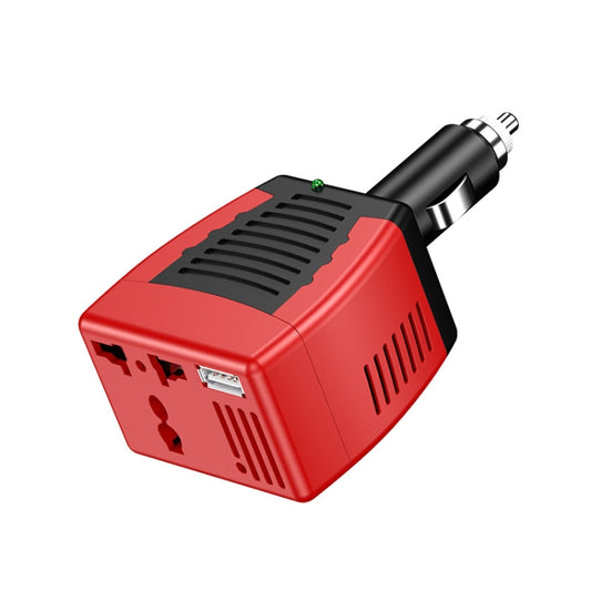 75W Car Inverter Voltage Conversion USB Port Charger, Color: 12V To 110V 0.5A Red - Modified Square Wave by PMC Jewellery | Online Shopping South Africa | PMC Jewellery | Buy Now Pay Later Mobicred