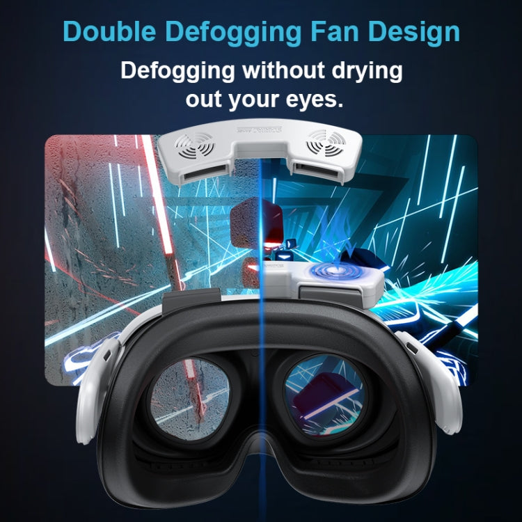 For Meta Quest 3 STARTRC GAMES VR Air Circulation Quick Removal Breathable Replacement Mask(With Fan) - free shipping - PMC Jewellery - Order now!