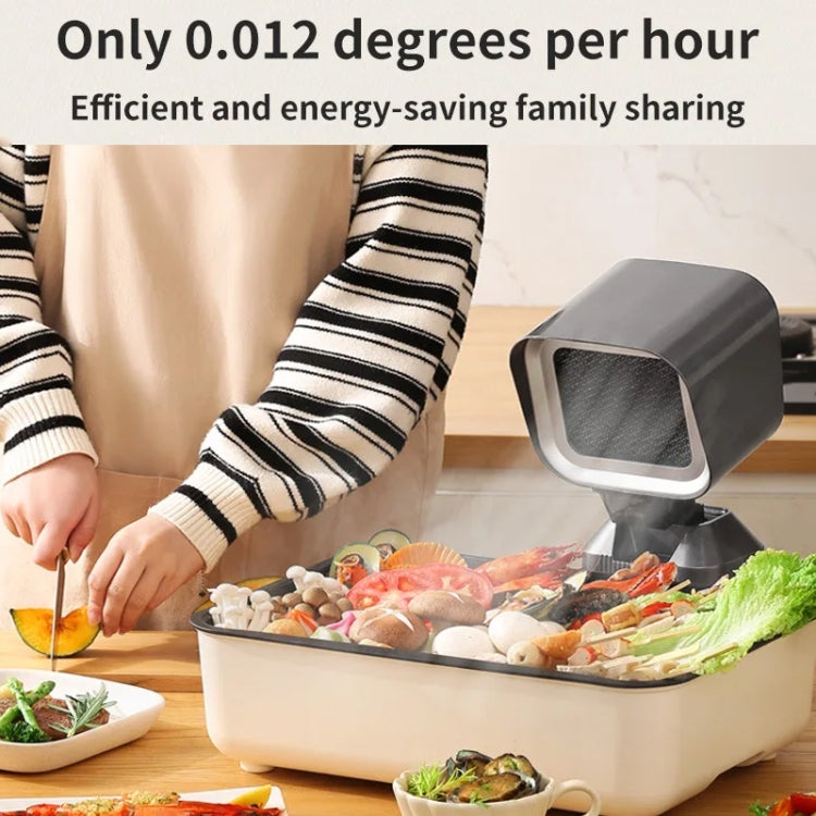 Desktop Range Hood Barbecue Small Movable Liftable Extractor Hood 2 Wind Speeds Adjust UK Plug - free shipping - PMC TechLife - Order now!