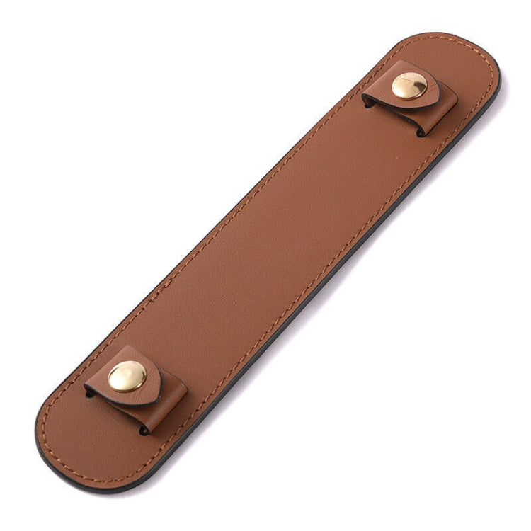 Simple Detachable Bag Anti Strangulation Leather Handle Accessory(Light Brown) - Accessories by PMc TechLife | Online Shopping South Africa | PMc TechLife | Buy Now Pay Later Mobicred