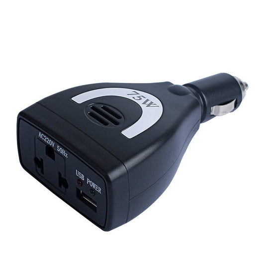 Meind 75W Mini Car Inverter Charger(12V To 220V) - Modified Square Wave by Meind | Online Shopping South Africa | PMC Jewellery | Buy Now Pay Later Mobicred