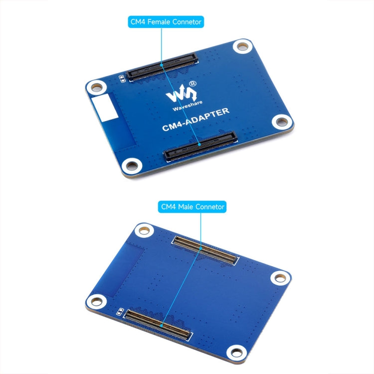 Waveshare For Raspberry Pi CM4 Interface Protection Adapter Board(27782) - Raspberry Pi Accessories by Waveshare | Online Shopping South Africa | PMC Jewellery | Buy Now Pay Later Mobicred