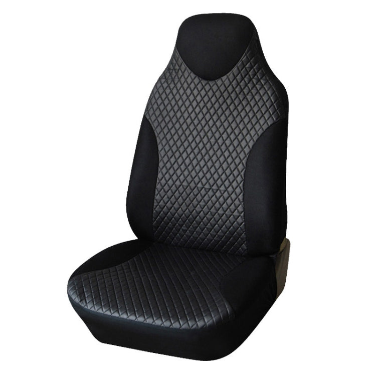 Car Leather Stitching One-piece Front Seat Cover(132x56cm) - Seat Accessories by PMC Jewellery | Online Shopping South Africa | PMC Jewellery | Buy Now Pay Later Mobicred