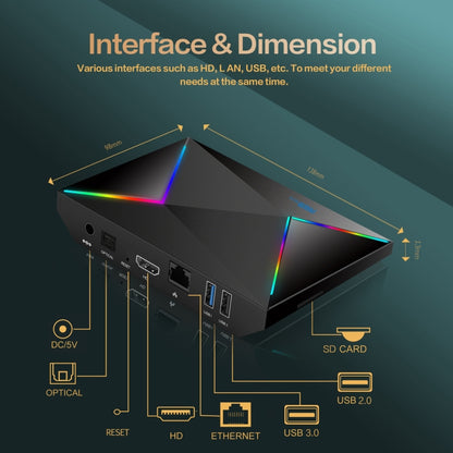 4G+32G UK Plug R69PLUS Allwinner H728 Octa-Core ARM Cortex A55 Android 14 Network Box Player - Others by PMC Jewellery | Online Shopping South Africa | PMC Jewellery | Buy Now Pay Later Mobicred