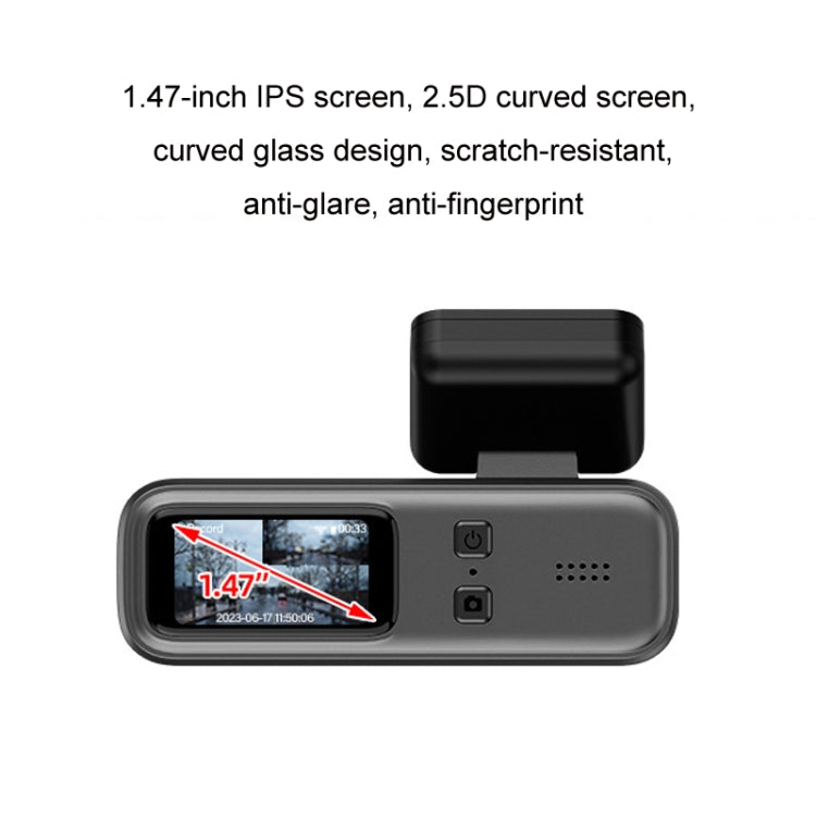 2K High-Definition Night Vision With Monitoring Driving Recorder, Specifications: Single Front - Car DVRs by PMC Jewellery | Online Shopping South Africa | PMC Jewellery | Buy Now Pay Later Mobicred