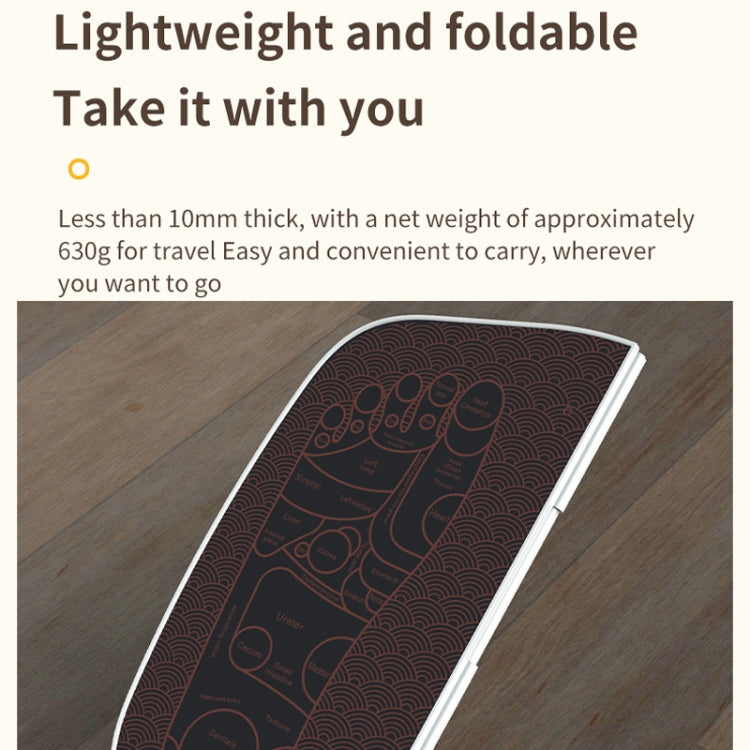 EMS Foot Massager Pad Foldable Pulse Foot Massage Mat Microcurrent Foot Physical Therapy With RC(Coffee) - free shipping - PMC TechLife - Order now!