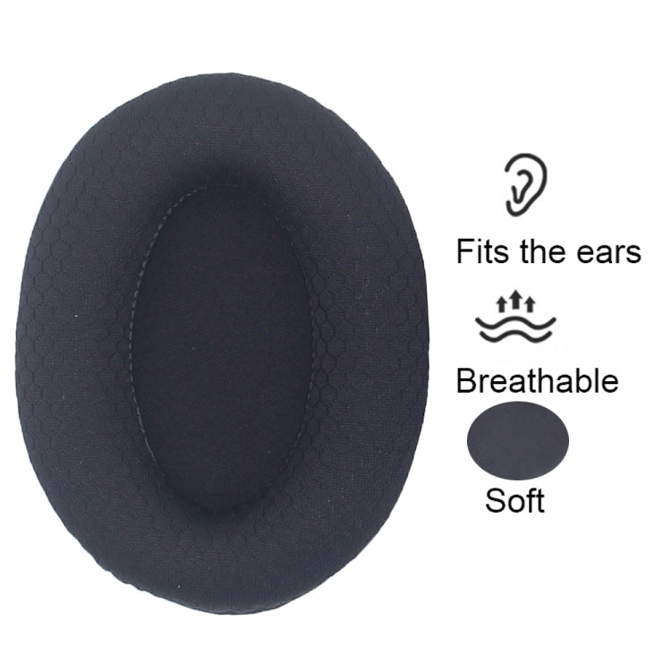 1pair For Razer Opus X Headphone Replacement Sponge Cover Ear Pad Accessories(Gray Net) - Earmuff & Pad by PMC Jewellery | Online Shopping South Africa | PMC Jewellery | Buy Now Pay Later Mobicred