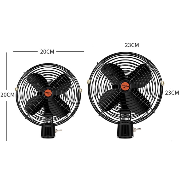 Engineering Car Excavator Strong Cooling High Power Fan, Size: 6 Inch 24V - Heating & Fans by PMC Jewellery | Online Shopping South Africa | PMC Jewellery | Buy Now Pay Later Mobicred