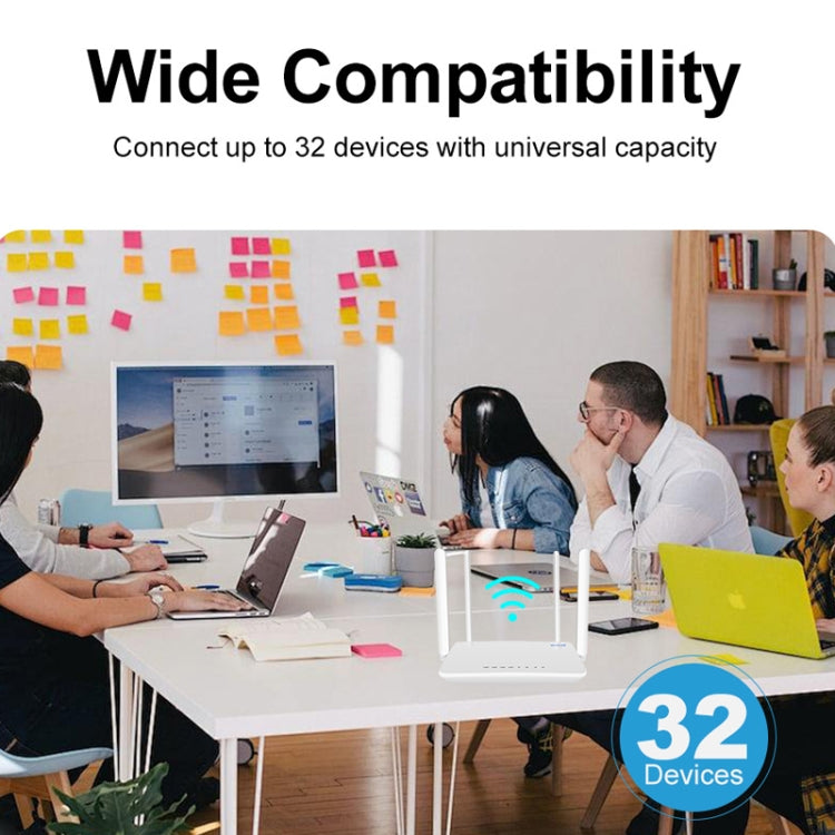 4G CPE Wireless Plug-In Router WiFi 6 Network Hotspot, EU Plug(White) - Wireless Routers by PMC TechLife | Online Shopping South Africa | PMC TechLife | Buy Now Pay Later Mobicred