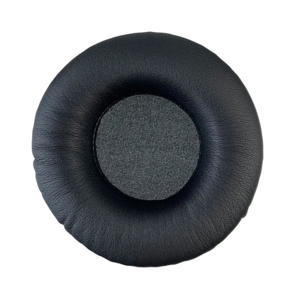 For Edifier K550 2pcs Headphone Sponge Leather Case 6cm Earmuffs(Black) - Earmuff & Pad by PMC Jewellery | Online Shopping South Africa | PMC Jewellery | Buy Now Pay Later Mobicred