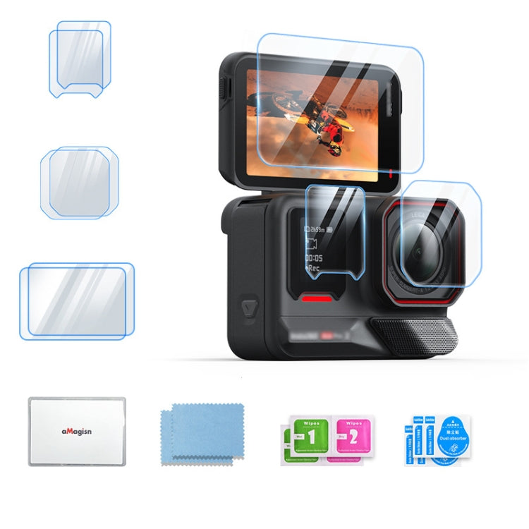 For Insta360 Ace Pro 2 aMagisn Tempered Glass Screen Protector, Spec: 2 Sets - free shipping - PMC TechLife - Order now!