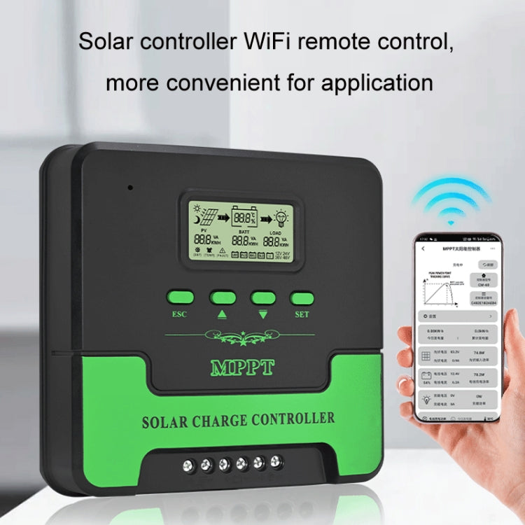 12V-24V 60A WIFI Remote MPPT Home Energy Storage Control System Solar Controller, Model: CM-D60 - Others by PMC TechLife | Online Shopping South Africa | PMC TechLife | Buy Now Pay Later Mobicred