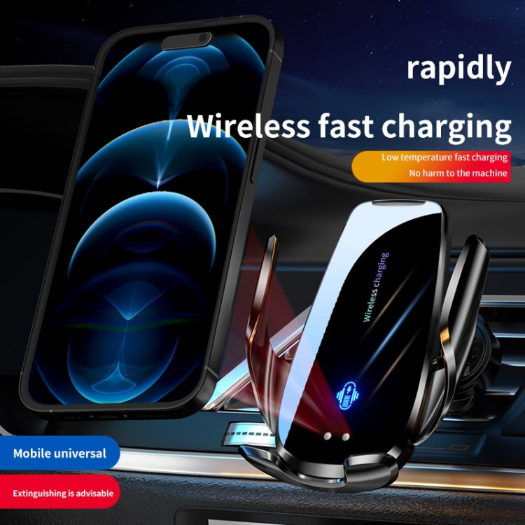 Q96 Car Wireless Charging Cell Phone Navigation Mount, Style: Standard - Wireless Charger Holders by PMC Jewellery | Online Shopping South Africa | PMC Jewellery | Buy Now Pay Later Mobicred