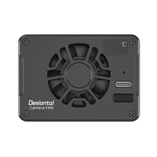 For Canon / Sony / FUJIFILM Desiontal F01 Portable Metal Case Semiconductor Camera Cooler SLR Cooling Fan -  by Desiontal | Online Shopping South Africa | PMC Jewellery | Buy Now Pay Later Mobicred