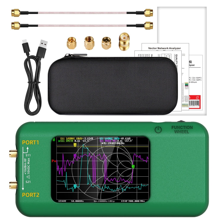 BSIDE P5 Handheld Vector Network Analyser Colorful Screen Network Tester - Lan Cable and Tools by BSIDE | Online Shopping South Africa | PMC TechLife | Buy Now Pay Later Mobicred