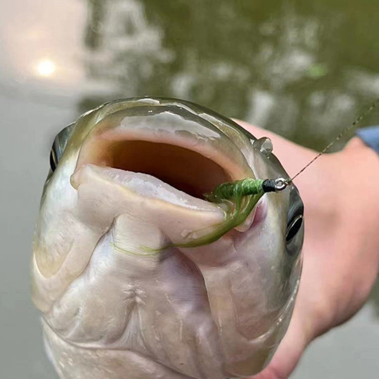 3pcs /Set Cordset Imitation Aquatic Grass Fishing Hooks Grass Hooks(6#) - Fishing Hooks by PMC TechLife | Online Shopping South Africa | PMC TechLife | Buy Now Pay Later Mobicred