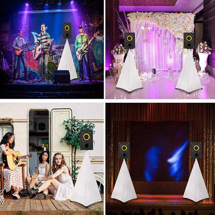 Stage Light-blocking Adjustable Speaker Stand Cover, Specifications: Two-sided(Black) - free shipping - PMc TechLife - Order now!