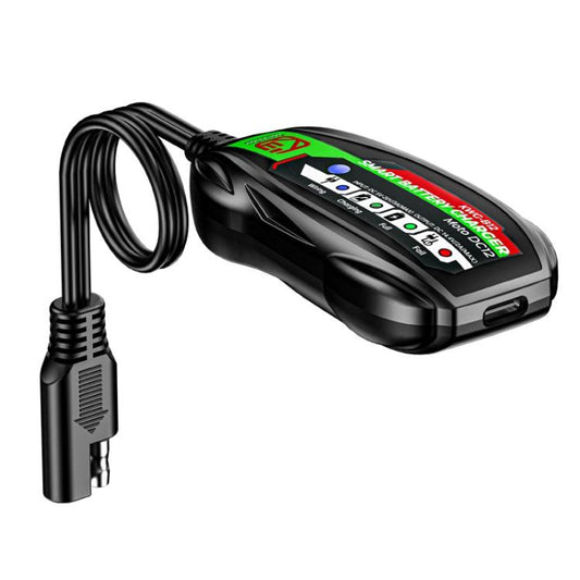 Kewig B12 Motorcycle Lead-Acid Battery Modified Charger(Black) - Battery Charger by Kewig | Online Shopping South Africa | PMC Jewellery | Buy Now Pay Later Mobicred