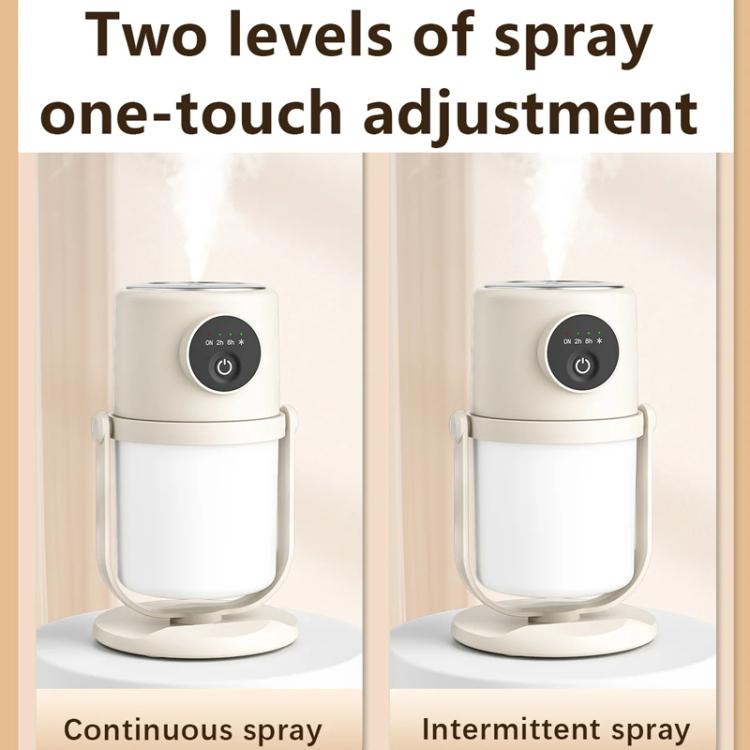 USB Intelligent Home Large Capacity Humidifier With Night Light Small Air Purifier, Color: White+Base - free shipping - PMC TechLife - Order now!
