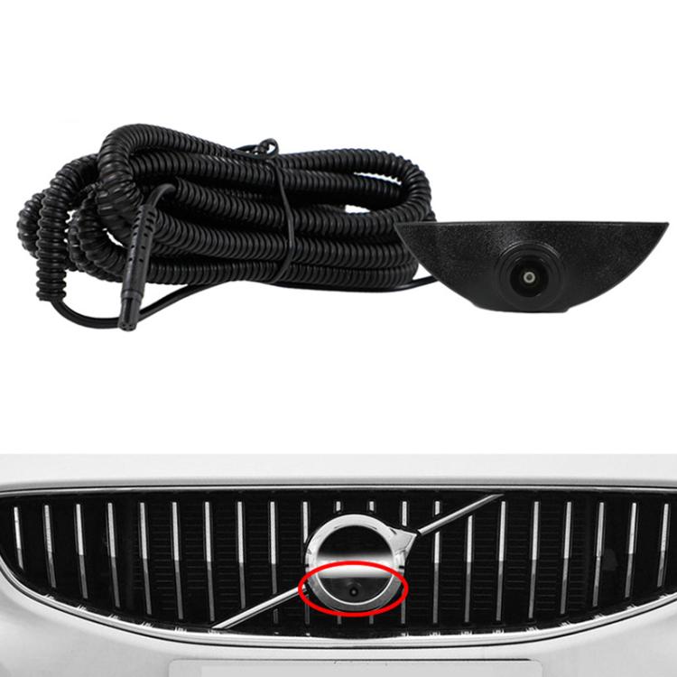 For Volvo Car Hollow Logo Universal Front View Camera - Rear View Cameras by PMC TechLife | Online Shopping South Africa | PMC TechLife | Buy Now Pay Later Mobicred