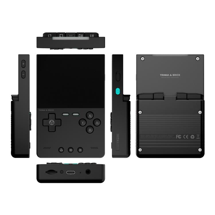 TRIMUI BRICK Open Source Pocket Console Portable Wireless Bluetooth HD Retro Arcade, Size: 256G(Black) - free shipping - PMc TechLife - Order now!