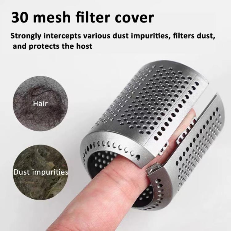 For Dyson HD01 / HD03 / HD08 / HD15 Hair Dryer Open Design Outer Filter Cover Replacement Parts(Silver) - For Dyson Accessories by PMc TechLife | Online Shopping South Africa | PMc TechLife | Buy Now Pay Later Mobicred