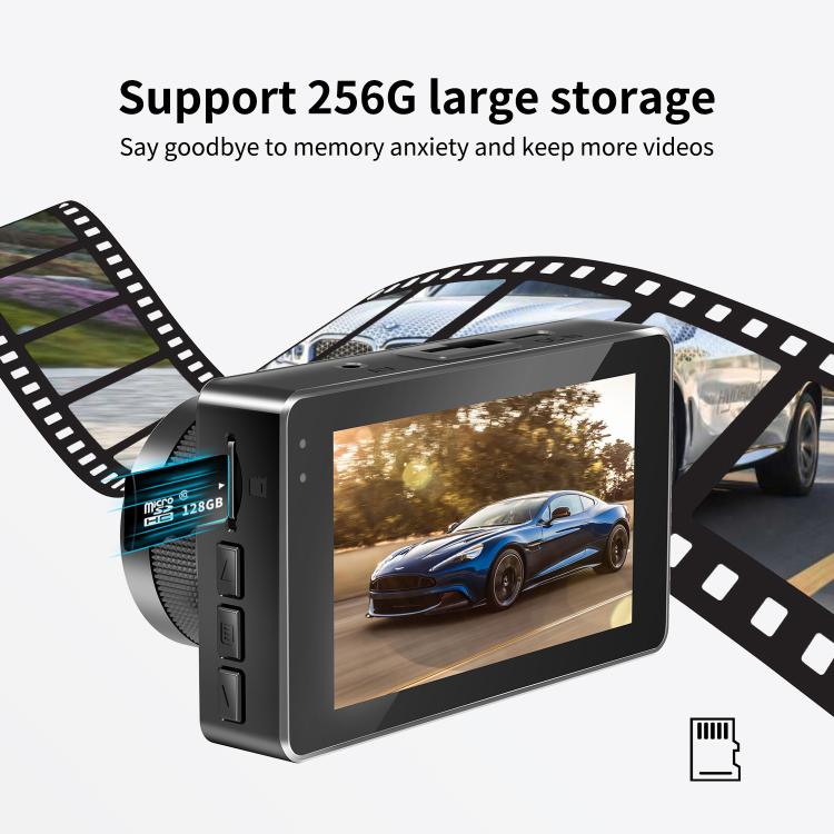 4K+1080P Driving Recorder Dual Front & Rear Recording WIFI Reversing Images(X16) - Car DVRs by PMC TechLife | Online Shopping South Africa | PMC TechLife | Buy Now Pay Later Mobicred