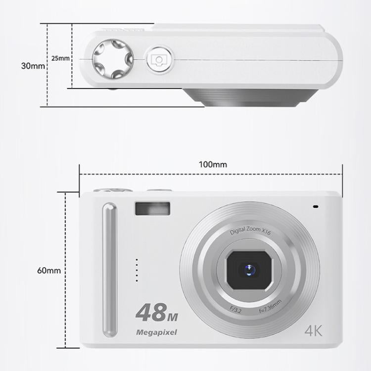 DC03H 2.4-Inch 16X Digital Zoom Electronic Image Stabilization 4K HD Digital Camera(Pink) - Children Cameras by PMC TechLife | Online Shopping South Africa | PMC TechLife | Buy Now Pay Later Mobicred