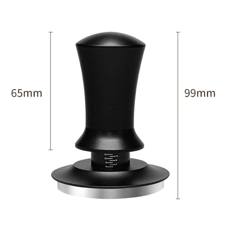 Scale Horizontal Constant Pressure Coffee Grinder Stretching Powder Press Hammer, Style: Black Flat Bottom+Round Base(53mm) - free shipping - PMC TechLife - Order now!