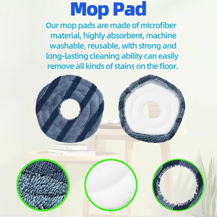 4pcs Side Brush For Eufy X10 Pro Omni Robot Vacuum Replacement Parts - Other Accessories by PMc TechLife | Online Shopping South Africa | PMc TechLife | Buy Now Pay Later Mobicred