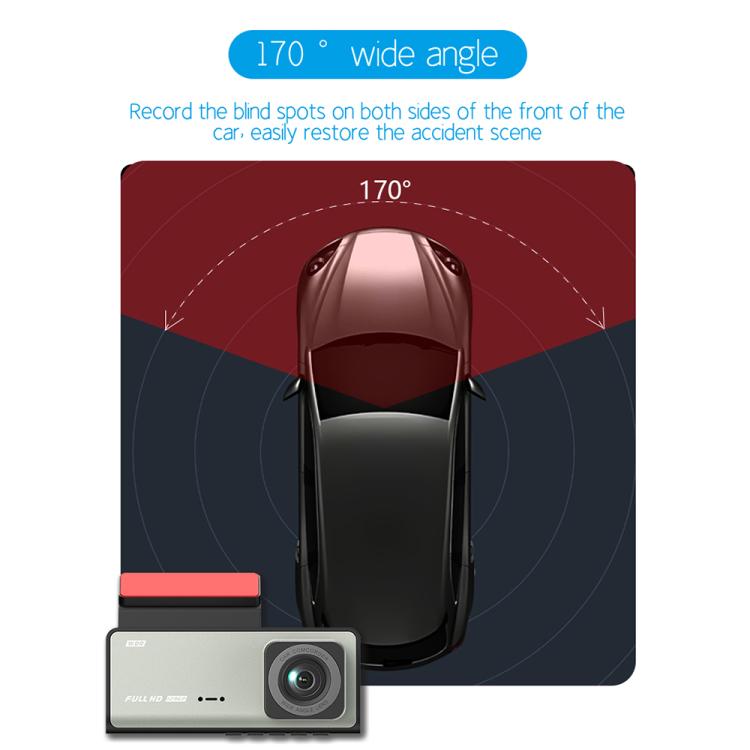 G71 HD 1080P Three-Lens 2.0-Inch Infrared Night Vision Driving Recorder, Spec: WIFI Connection - Car DVRs by PMc TechLife | Online Shopping South Africa | PMc TechLife | Buy Now Pay Later Mobicred