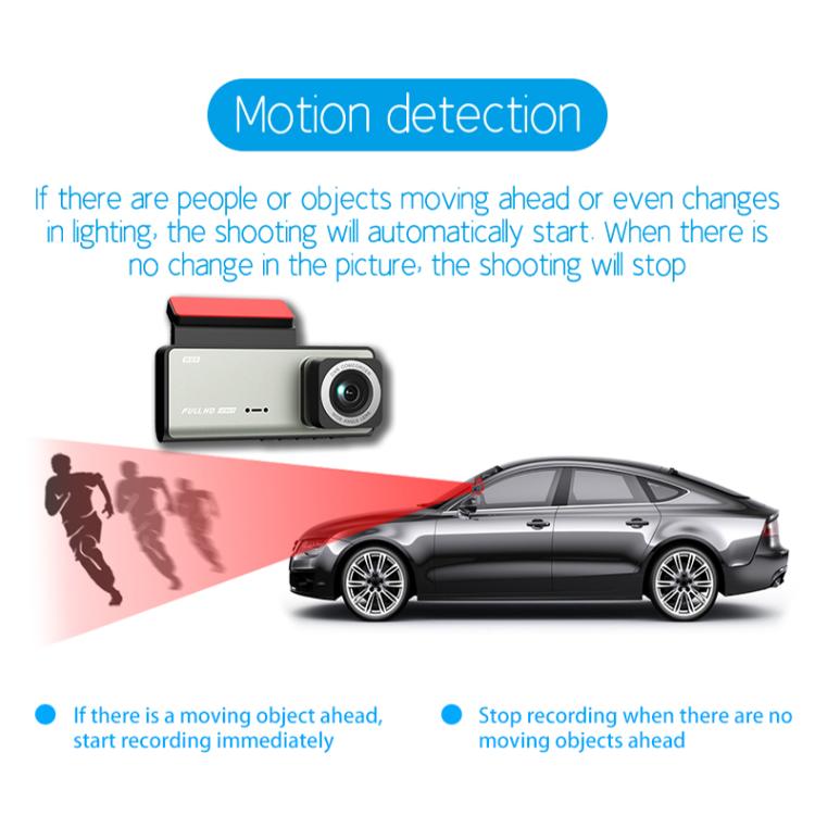 G71 HD 1080P Three-Lens 2.0-Inch Infrared Night Vision Driving Recorder, Spec: WIFI Connection - Car DVRs by PMc TechLife | Online Shopping South Africa | PMc TechLife | Buy Now Pay Later Mobicred